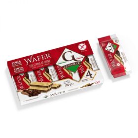 WAFER CACAO MULTIPACK  (4X45) 180GR -  GUIDO DOLCE