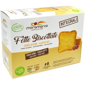 FETTE BISCOTTATE INTEGRALI (25GX8) 250G - MORAMARCO