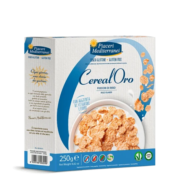 CEREALORO FIOCCHI DI RISO 250G - PIACERI MEDITERRANEI