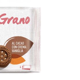FROLLINI AL CACAO E CREMA VANIGLIA ZEROGRANO (4x60G) - GALBUSERA