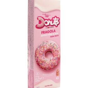 DONUTS FRAGOLA (3X37G) 111G - CUORENERO