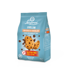 FROLLINI CON GOCCE DI CIOCCOLATO 200G - LAZZARONI