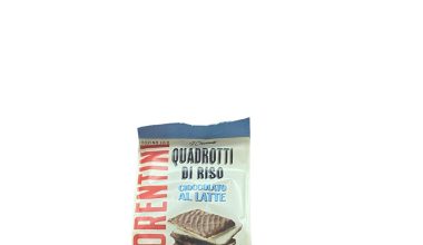 QUADROTTI DI RISO RICOPERTI CON CIOCCOLATO AL LATTE 80G - FIORENTINI