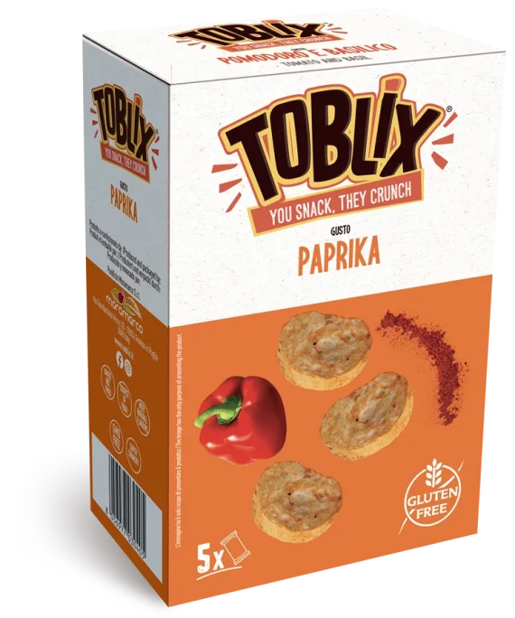 TOBLIX GUSTO PAPRIKA 130G ( 5X26) - MORAMARCO