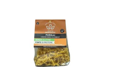 FUSILLI A BASSO INDICE GLICEMICO 240G - GUSTO BENESSERE