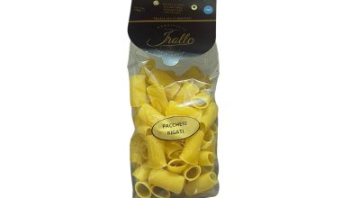 PACCHERI RIGATI 400G - PASTIFICIO IROLLO