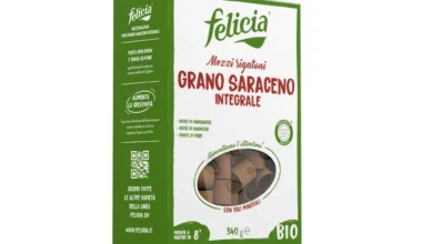 MEZZI RIGATONI DI GRANO SARACENO 340G - FELICIA