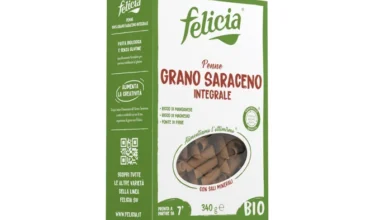PENNE GRANO SARACENO INTEGRALE 340G - FELICIA