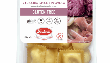 RAVIOLI RADICCHIO, SPECK E PROVOLA 250G - PICCHIOTTI